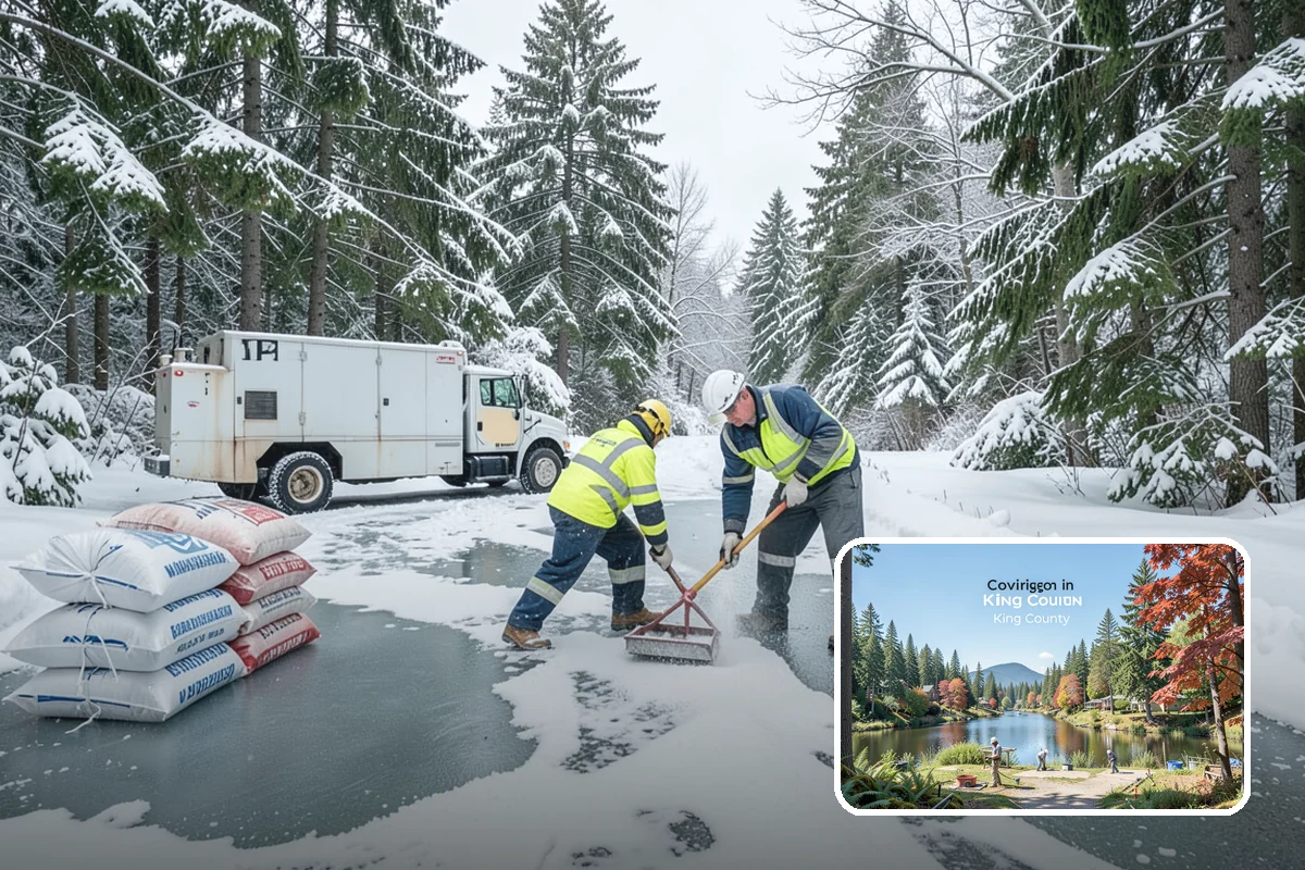 Trigger-Depth Snow Removal in Covington, King County, WA - Starts service at a precise, agreed depth