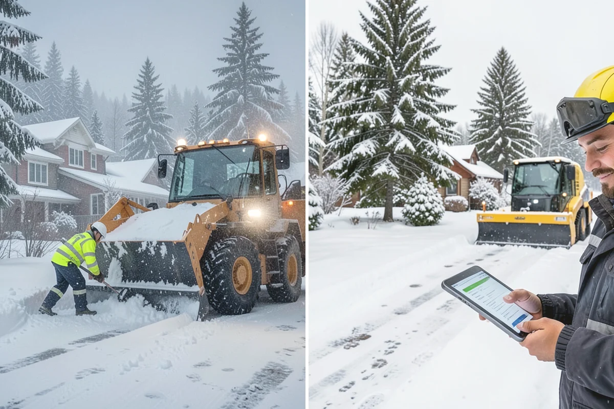 Trigger-Depth Snow Removal in Covington, King County, WA - Set trigger depths for each property zone