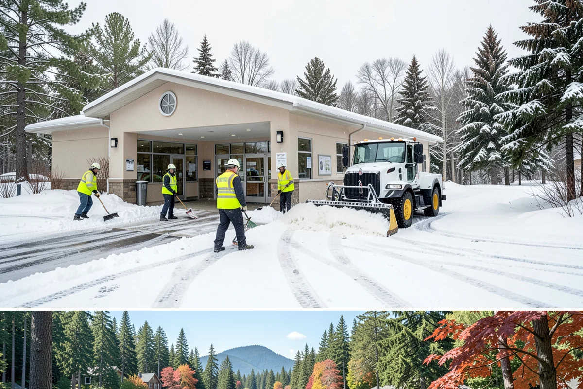 Trigger-Depth Snow Removal in Covington, King County, WA - Active all winter, mobilizing whenever accumulation reaches your set depth during any storm.