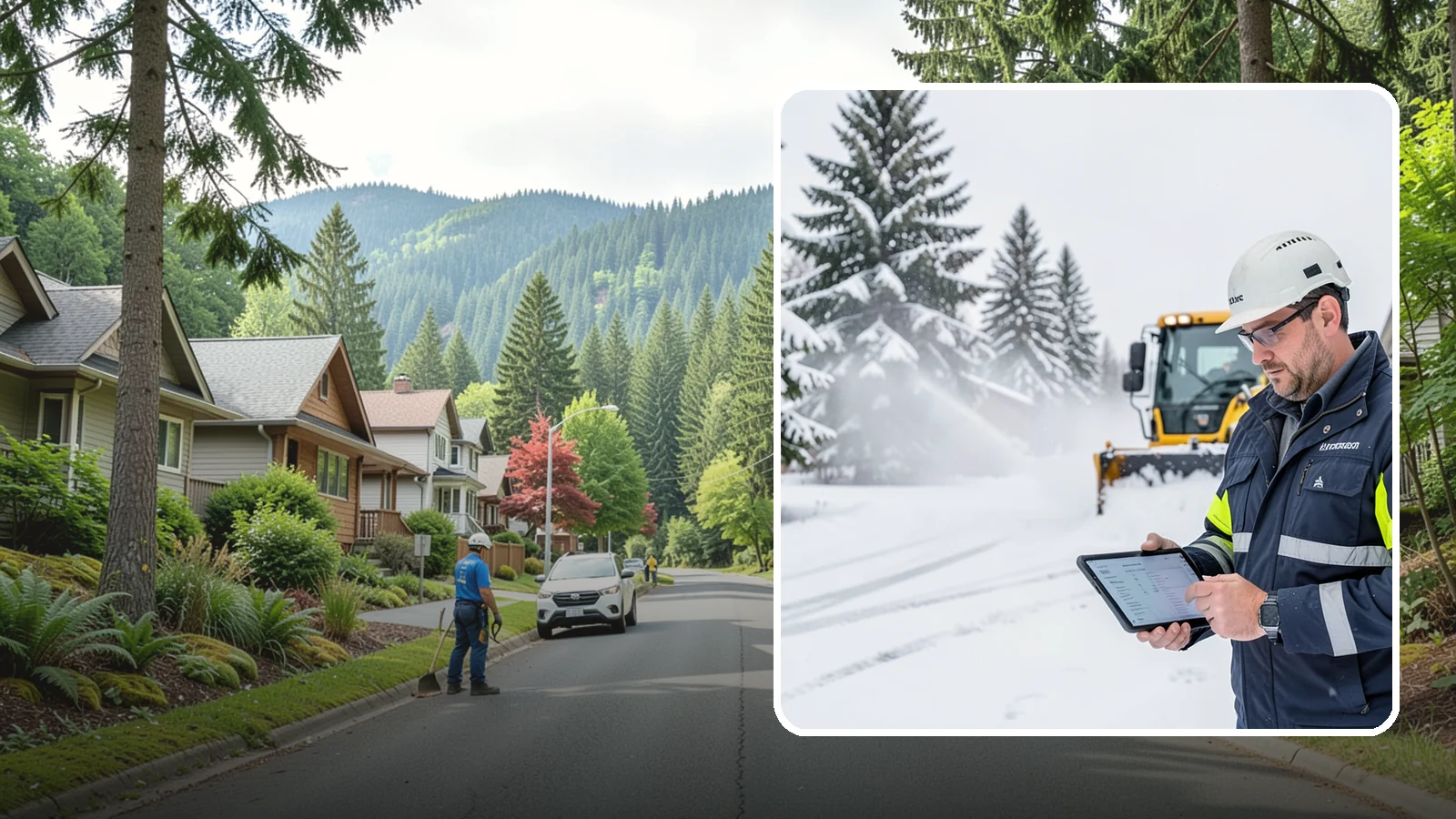 Trigger-Depth Snow Removal in Darrington, Snohomish County, WA - We dispatch automatically once snow reaches your chosen trigger depth so clearing starts at a consistent Western Washington...
