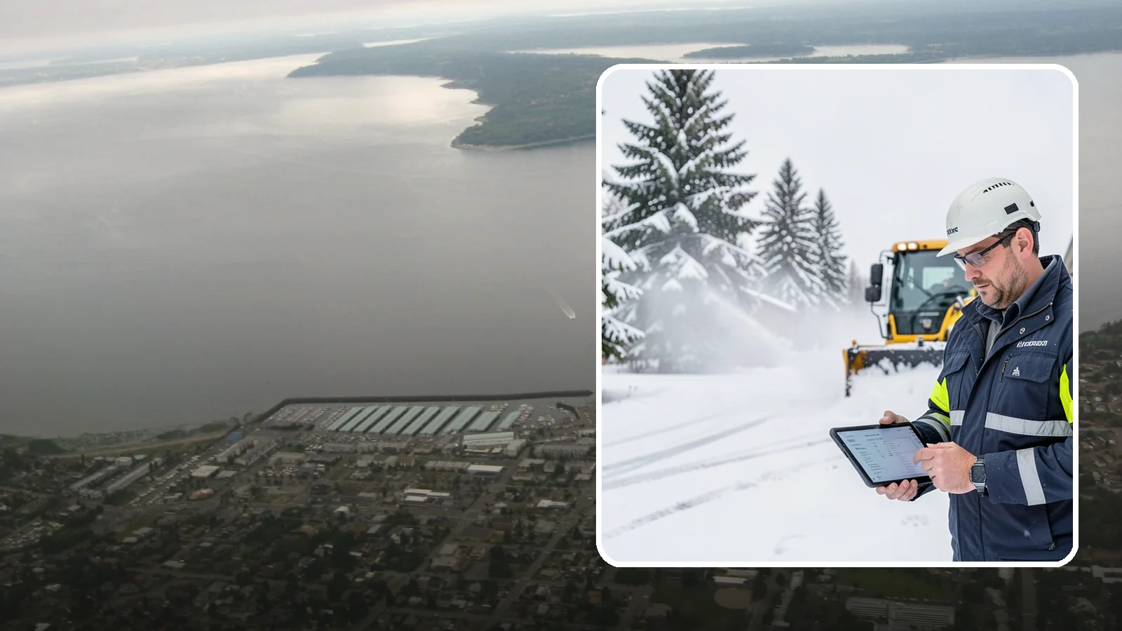 Trigger-Depth Snow Removal in Des Moines, King County, WA - We dispatch automatically once snow reaches your chosen trigger depth so clearing starts at a consistent Western Washington...