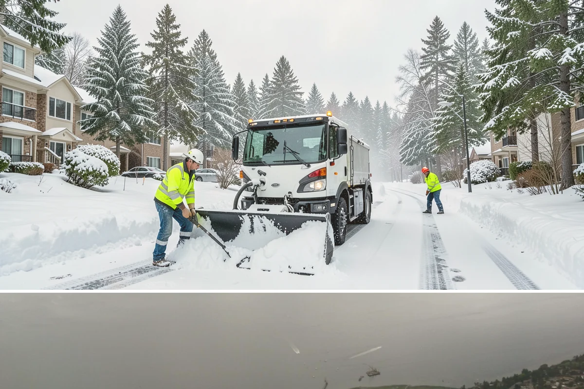 Trigger-Depth Snow Removal in Des Moines, King County, WA - Active all winter, mobilizing whenever accumulation reaches your set depth during any storm.
