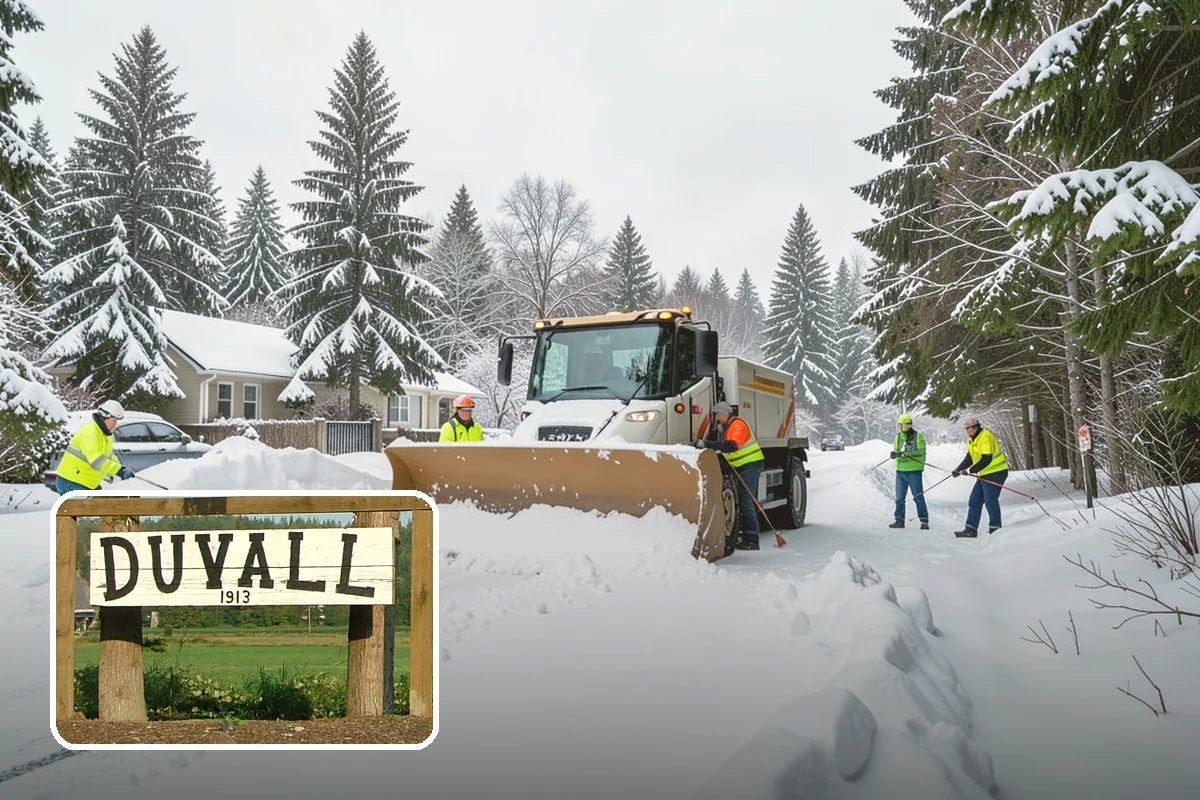 Trigger-Depth Snow Removal in Duvall, King County, WA - Starts service at a precise, agreed depth
