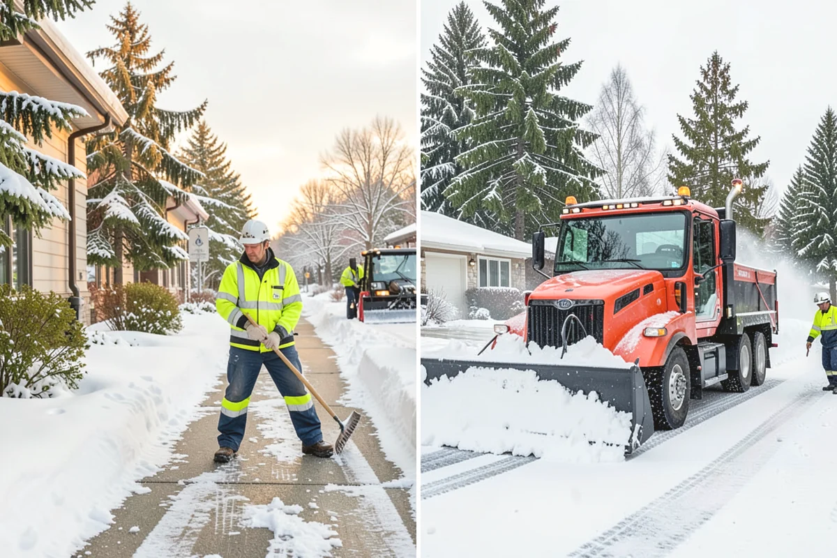 Trigger-Depth Snow Removal in Duvall, King County, WA - Set trigger depths for each property zone