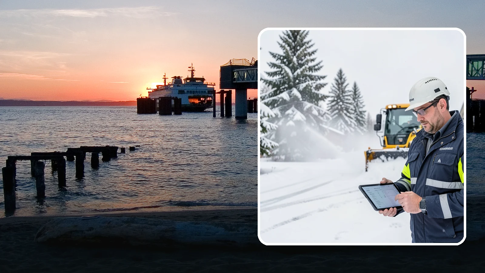 Trigger-Depth Snow Removal in Edmonds, Snohomish County, WA - We dispatch automatically once snow reaches your chosen trigger depth so clearing starts at a consistent Western Washington...