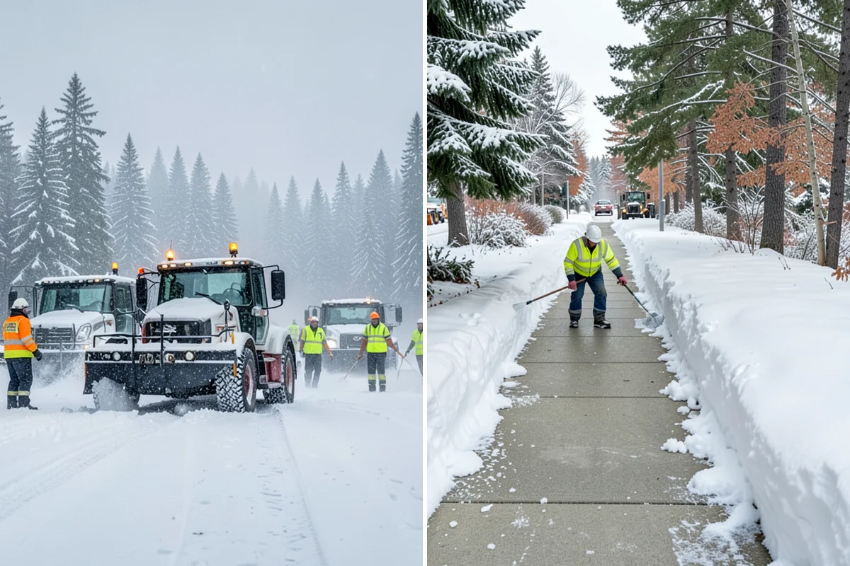 Trigger-Depth Snow Removal in Enumclaw, King County, WA - Set trigger depths for each property zone