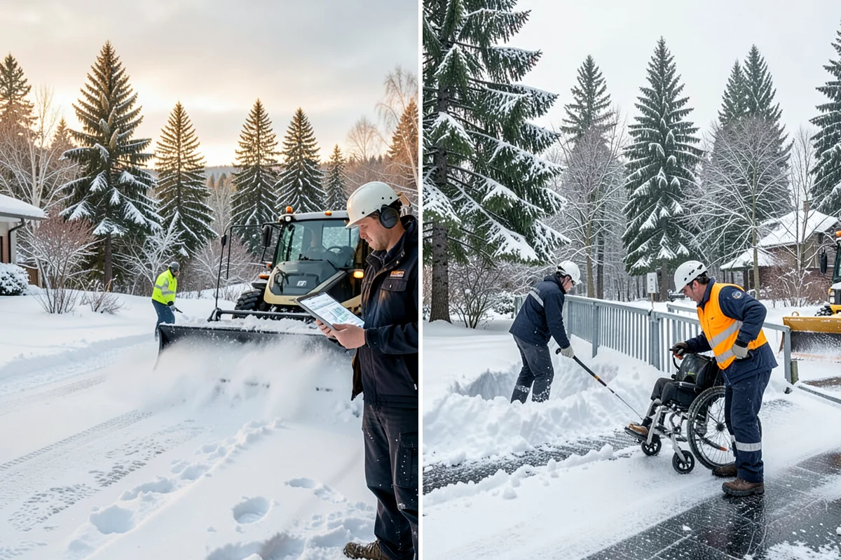 Trigger-Depth Snow Removal in Everett, Snohomish County, WA - Set trigger depths for each property zone