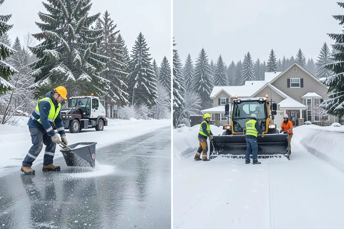 Trigger-Depth Snow Removal in Gold Bar, Snohomish County, WA - Set trigger depths for each property zone