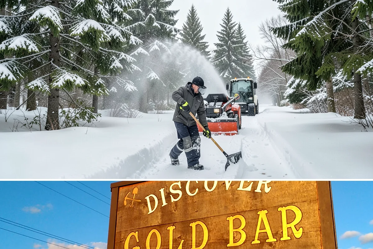 Trigger-Depth Snow Removal in Gold Bar, Snohomish County, WA - Active all winter, mobilizing whenever accumulation reaches your set depth during any storm.