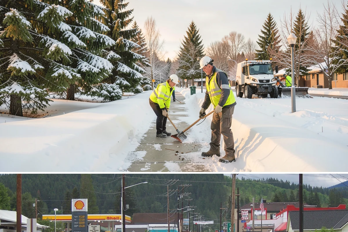 Trigger-Depth Snow Removal in Granite Falls, Snohomish County, WA - Active all winter, mobilizing whenever accumulation reaches your set depth during any storm.