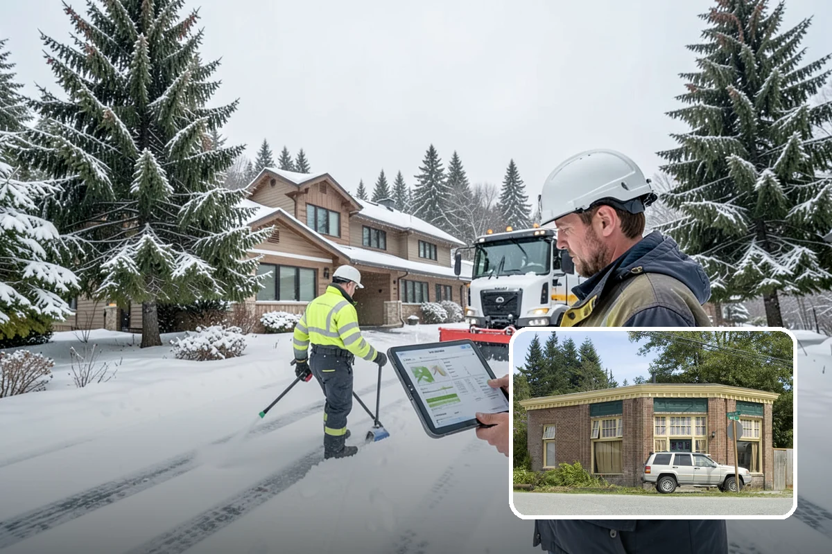 Trigger-Depth Snow Removal in Hamilton, Skagit County, WA - Starts service at a precise, agreed depth