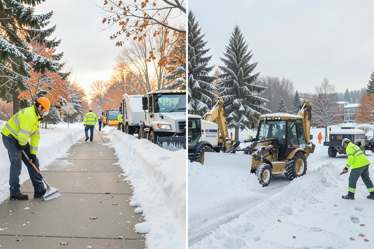 Trigger-Depth Snow Removal in Hamilton, Skagit County, WA - Set trigger depths for each property zone
