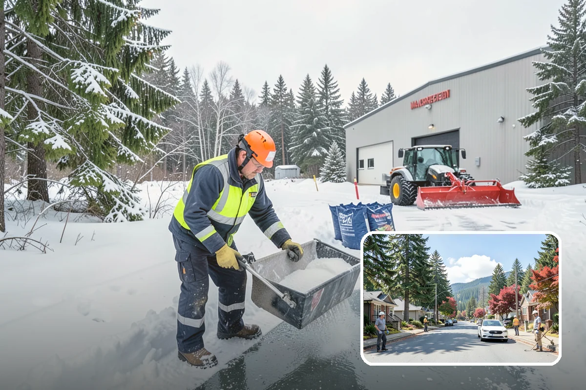 Trigger-Depth Snow Removal in Hunts Point, King County, WA - Starts service at a precise, agreed depth