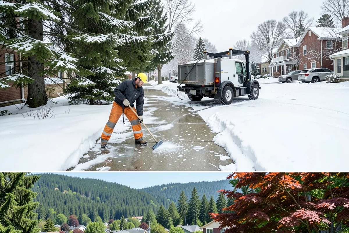Trigger-Depth Snow Removal in Index, Snohomish County, WA - Active all winter, mobilizing whenever accumulation reaches your set depth during any storm.
