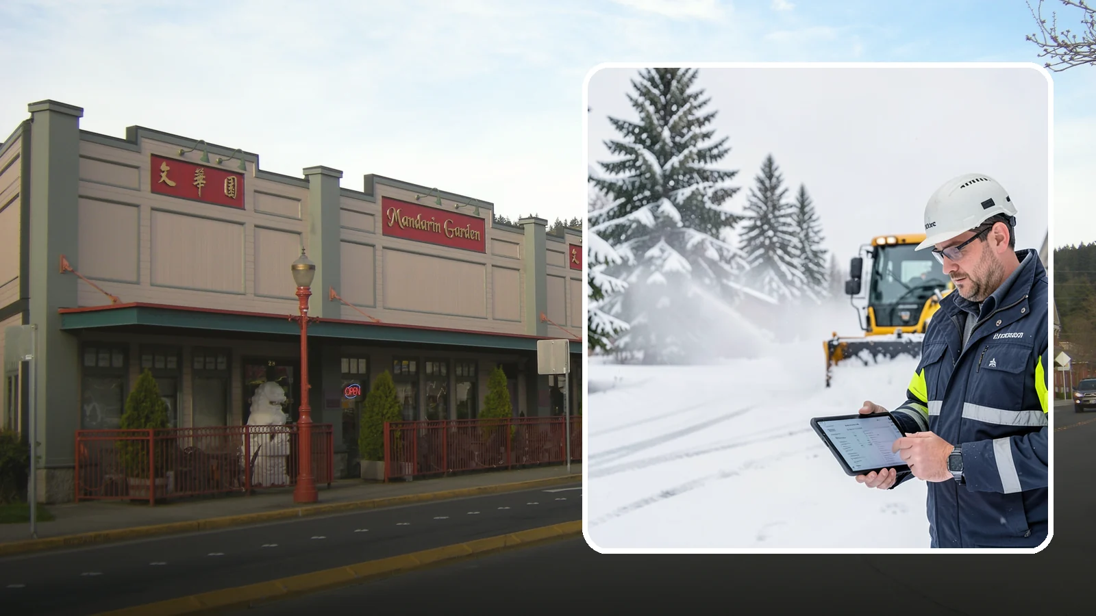 Trigger-Depth Snow Removal in Issaquah, King County, WA - We dispatch automatically once snow reaches your chosen trigger depth so clearing starts at a consistent Western Washington...