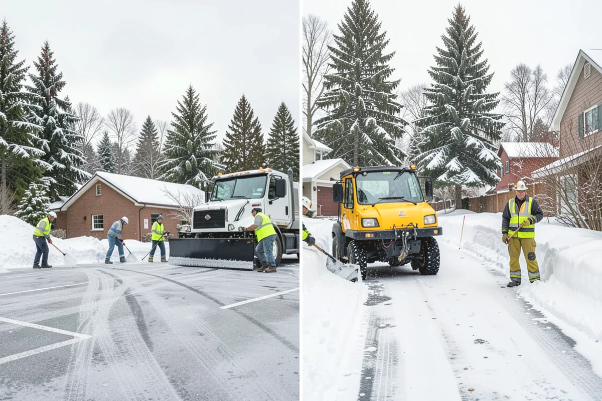 Trigger-Depth Snow Removal in Issaquah, King County, WA - Set trigger depths for each property zone