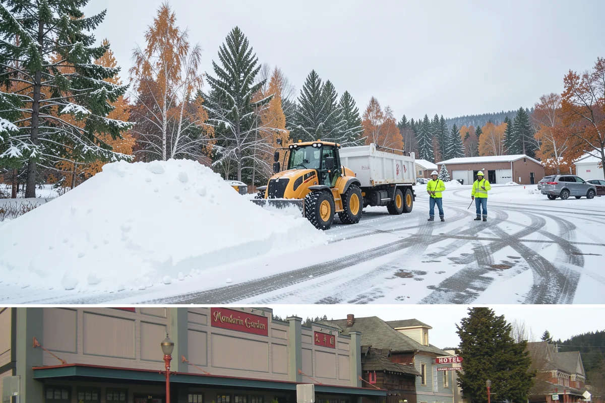 Trigger-Depth Snow Removal in Issaquah, King County, WA - Active all winter, mobilizing whenever accumulation reaches your set depth during any storm.