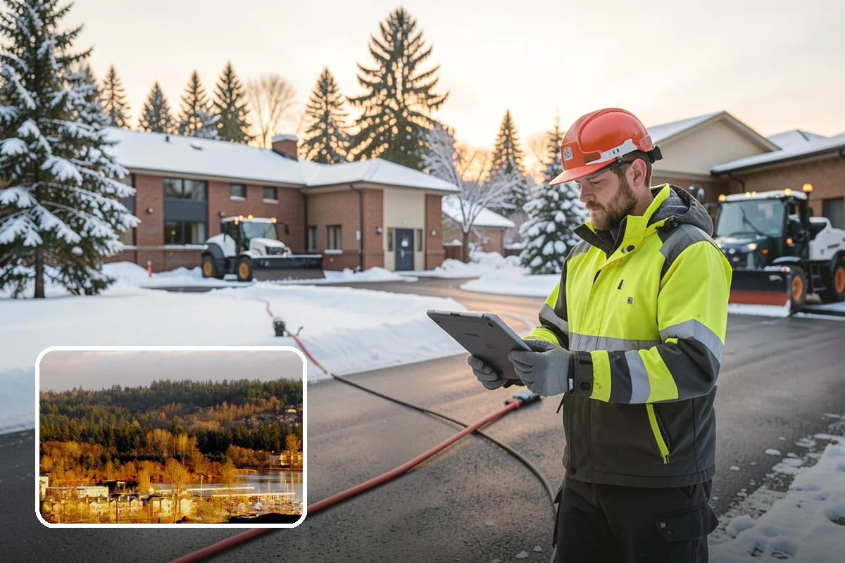 Trigger-Depth Snow Removal in Kenmore, King County, WA - Starts service at a precise, agreed depth
