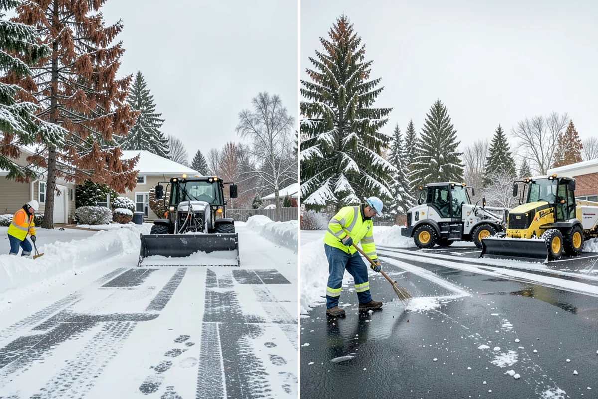 Trigger-Depth Snow Removal in Kenmore, King County, WA - Set trigger depths for each property zone