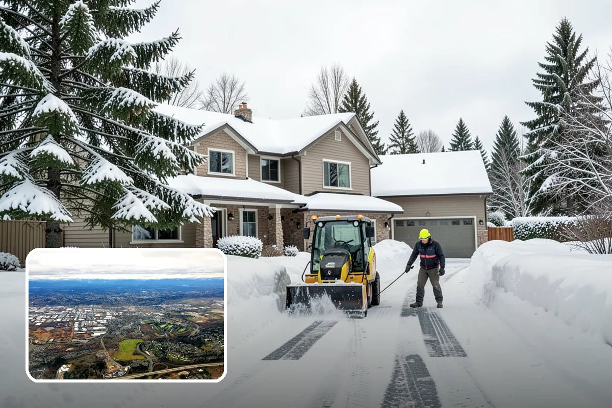 Trigger-Depth Snow Removal in Kent, King County, WA - Starts service at a precise, agreed depth