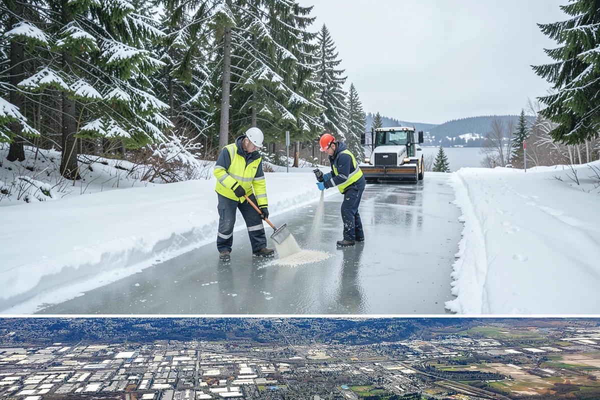 Trigger-Depth Snow Removal in Kent, King County, WA - Active all winter, mobilizing whenever accumulation reaches your set depth during any storm.