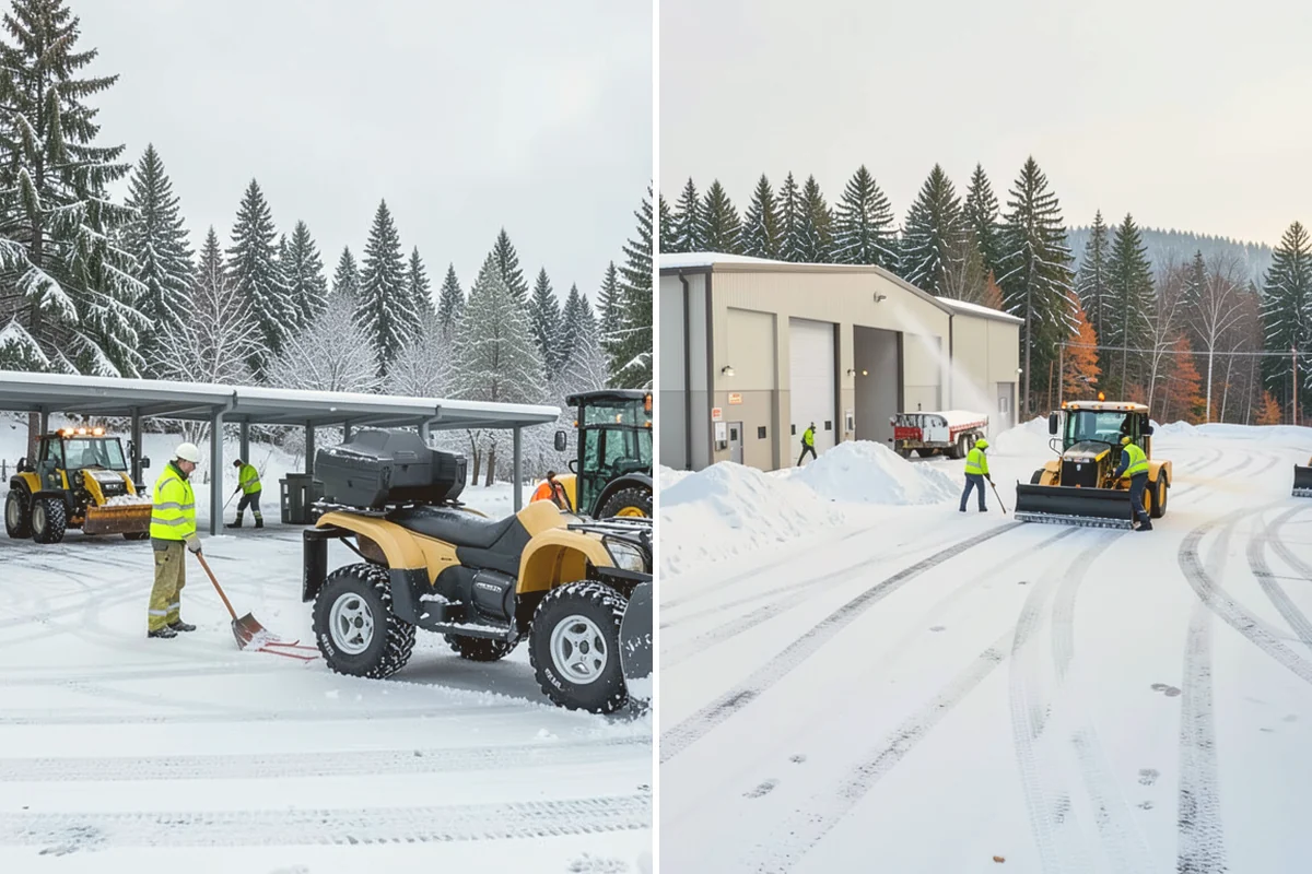 Trigger-Depth Snow Removal in Kirkland, King County, WA - Set trigger depths for each property zone