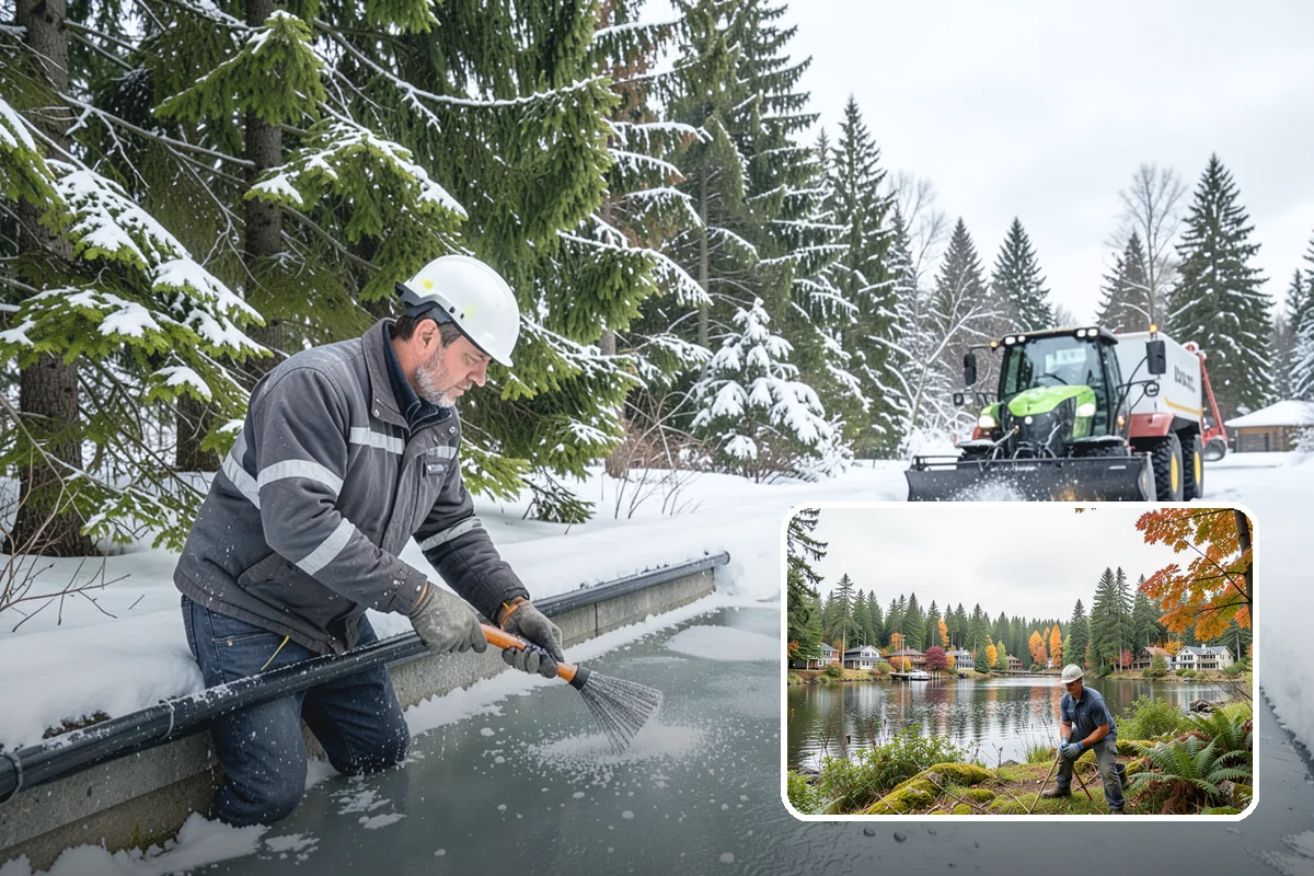Trigger-Depth Snow Removal in La Conner, Skagit County, WA - Starts service at a precise, agreed depth