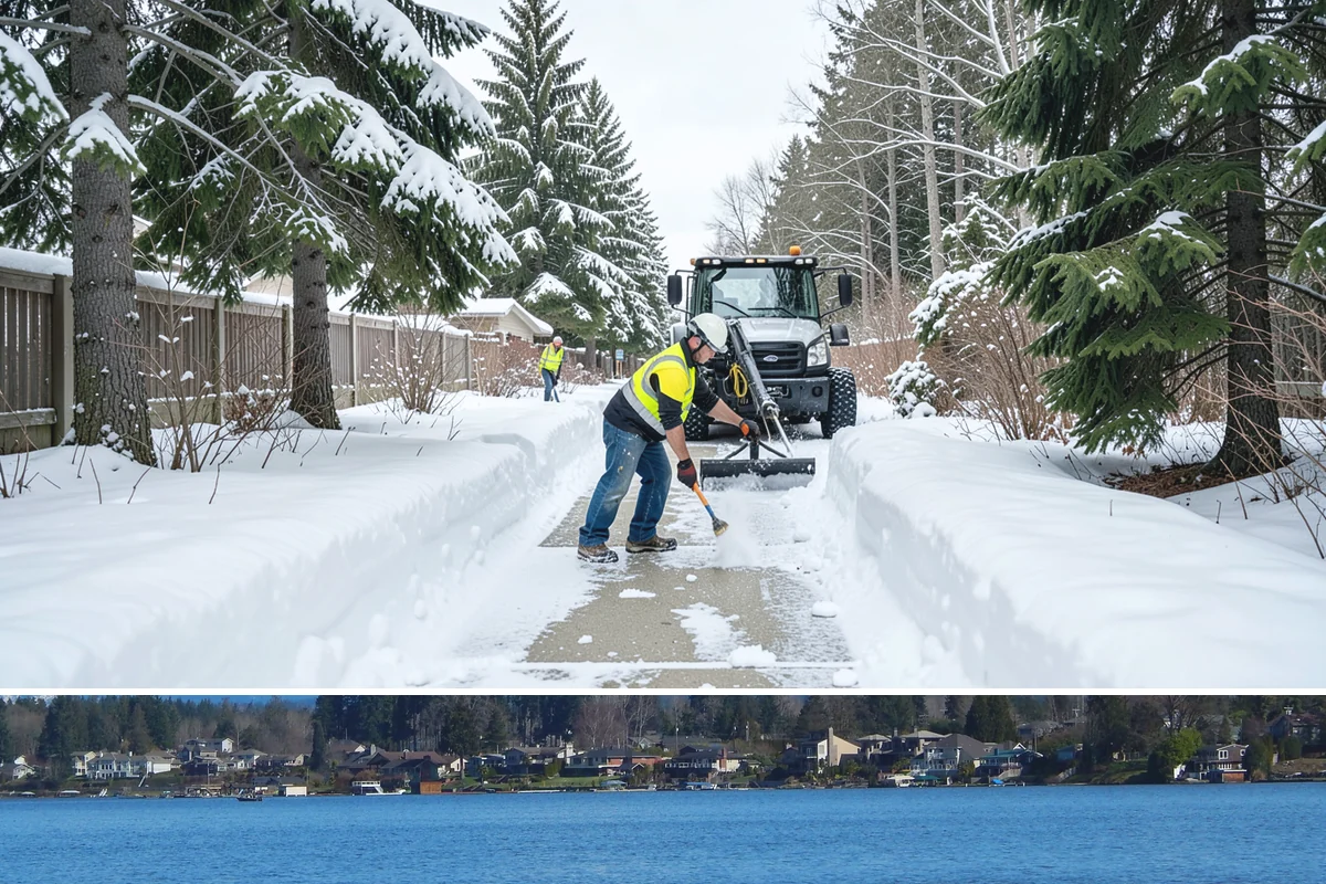 Trigger-Depth Snow Removal in Lake Stevens, Snohomish County, WA - Active all winter, mobilizing whenever accumulation reaches your set depth during any storm.