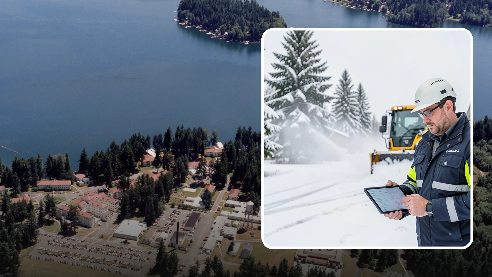 Trigger-Depth Snow Removal in Lakewood, Pierce County, WA - We dispatch automatically once snow reaches your chosen trigger depth so clearing starts at a consistent Western Washington...