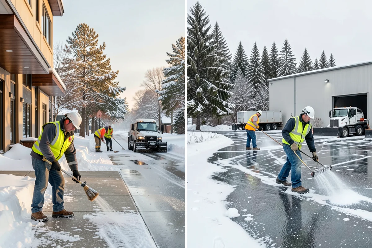 Trigger-Depth Snow Removal in Lakewood, Pierce County, WA - Set trigger depths for each property zone