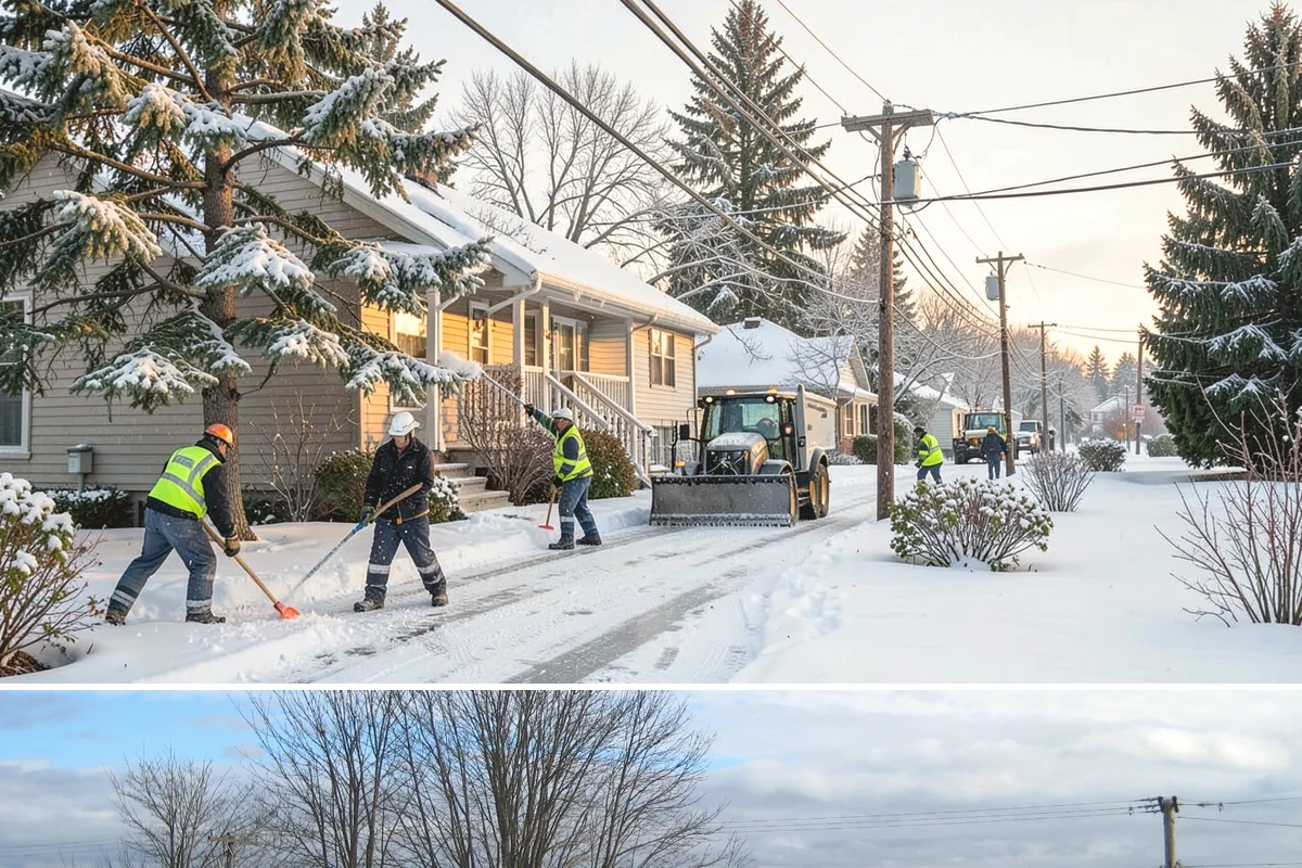 Trigger-Depth Snow Removal in Langley, Island County, WA - Active all winter, mobilizing whenever accumulation reaches your set depth during any storm.