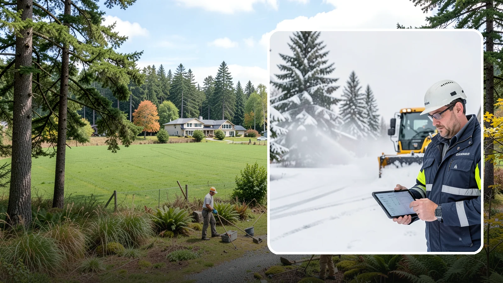 Trigger-Depth Snow Removal in Lyman, Skagit County, WA - We dispatch automatically once snow reaches your chosen trigger depth so clearing starts at a consistent Western Washington...