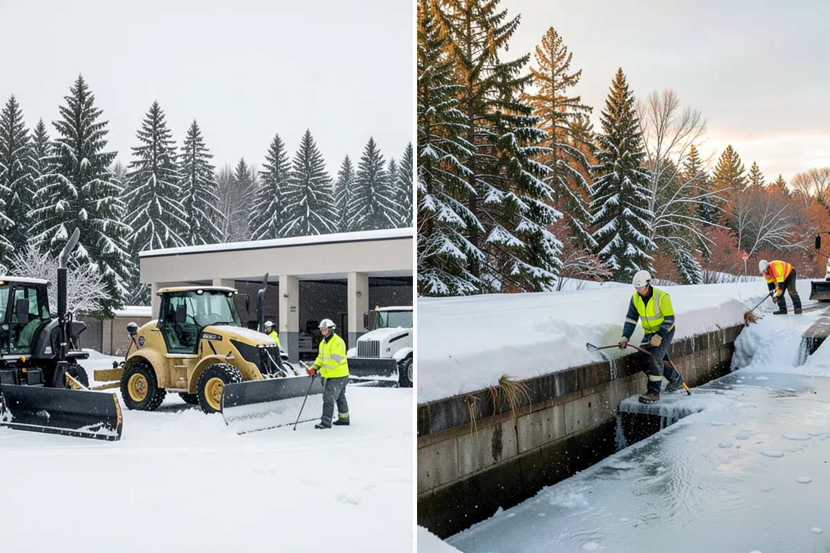 Trigger-Depth Snow Removal in Maple Valley, King County, WA - Set trigger depths for each property zone