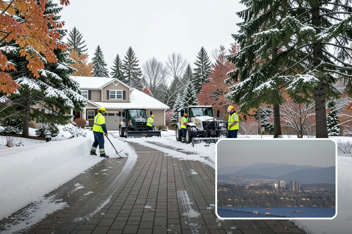 Trigger-Depth Snow Removal in Medina, King County, WA - Starts service at a precise, agreed depth