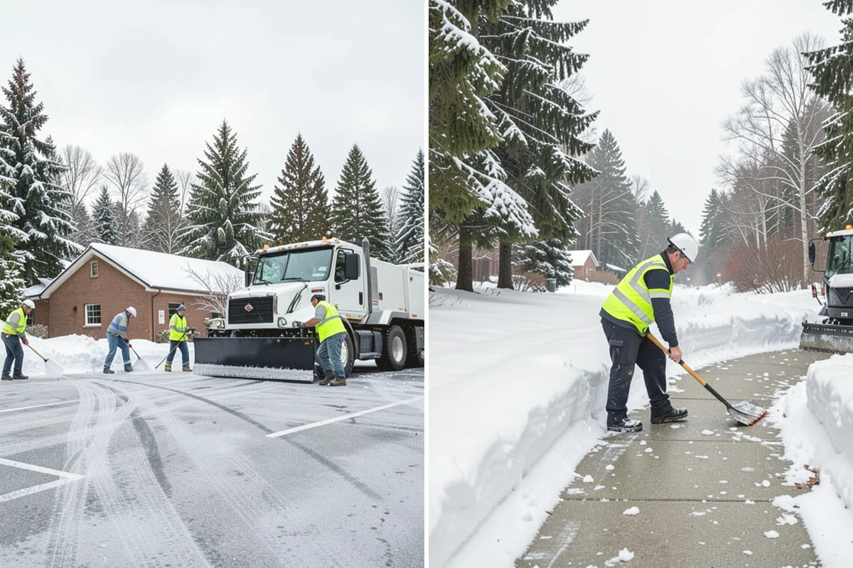 Trigger-Depth Snow Removal in Mercer Island, King County, WA - Set trigger depths for each property zone