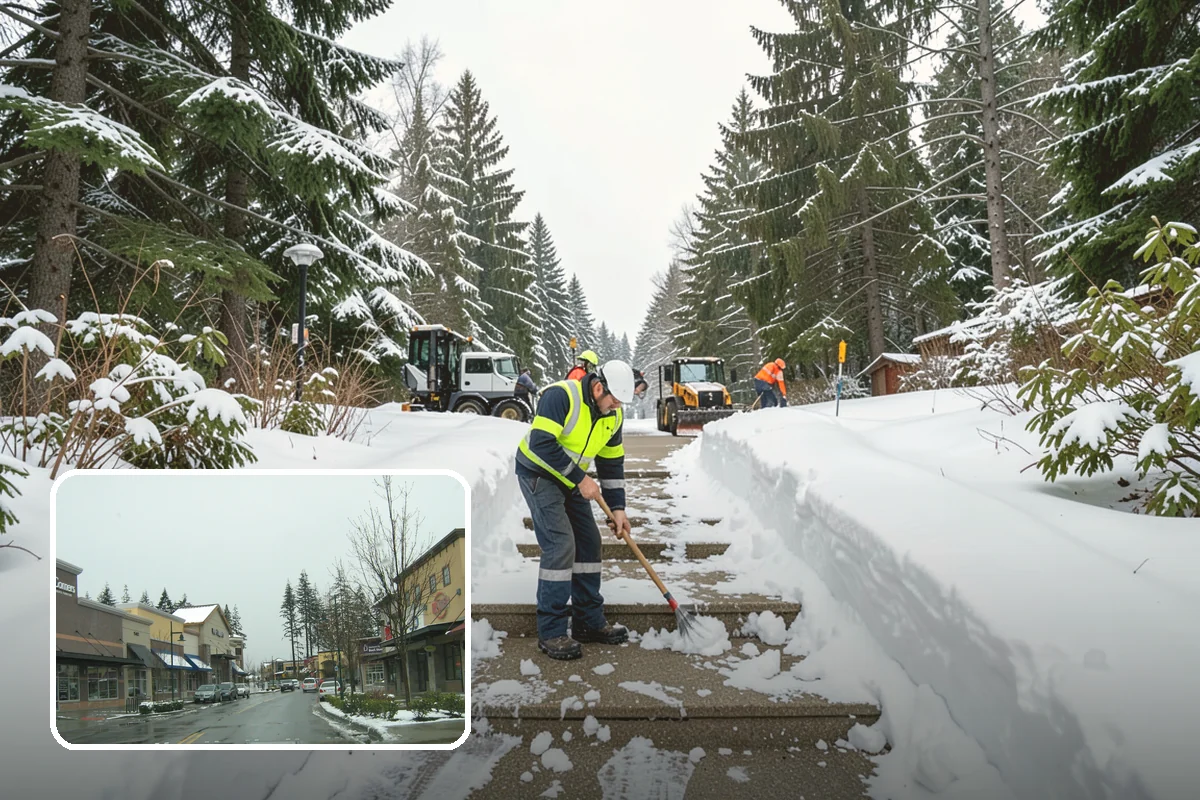 Trigger-Depth Snow Removal in Mill Creek, Snohomish County, WA - Starts service at a precise, agreed depth