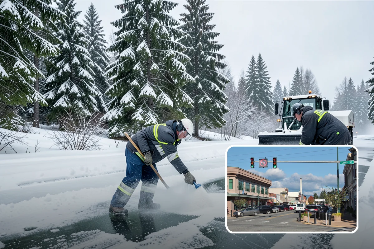 Trigger-Depth Snow Removal in Monroe, Snohomish County, WA - Starts service at a precise, agreed depth