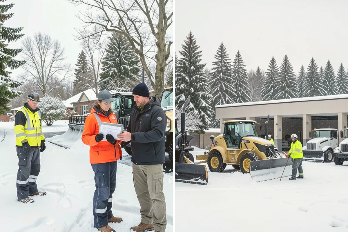 Trigger-Depth Snow Removal in Mount Vernon, Skagit County, WA - Set trigger depths for each property zone