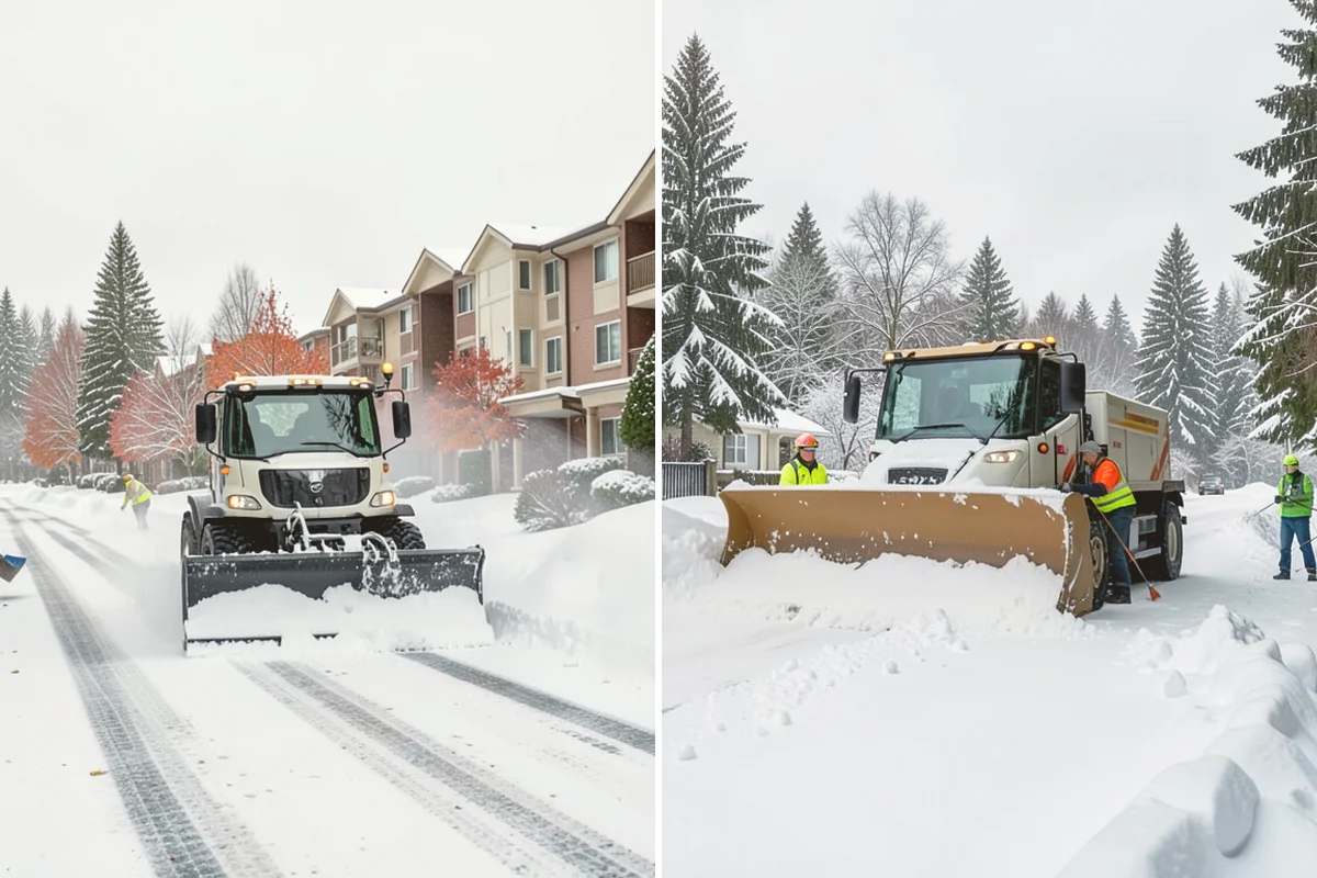 Trigger-Depth Snow Removal in Newcastle, King County, WA - Set trigger depths for each property zone