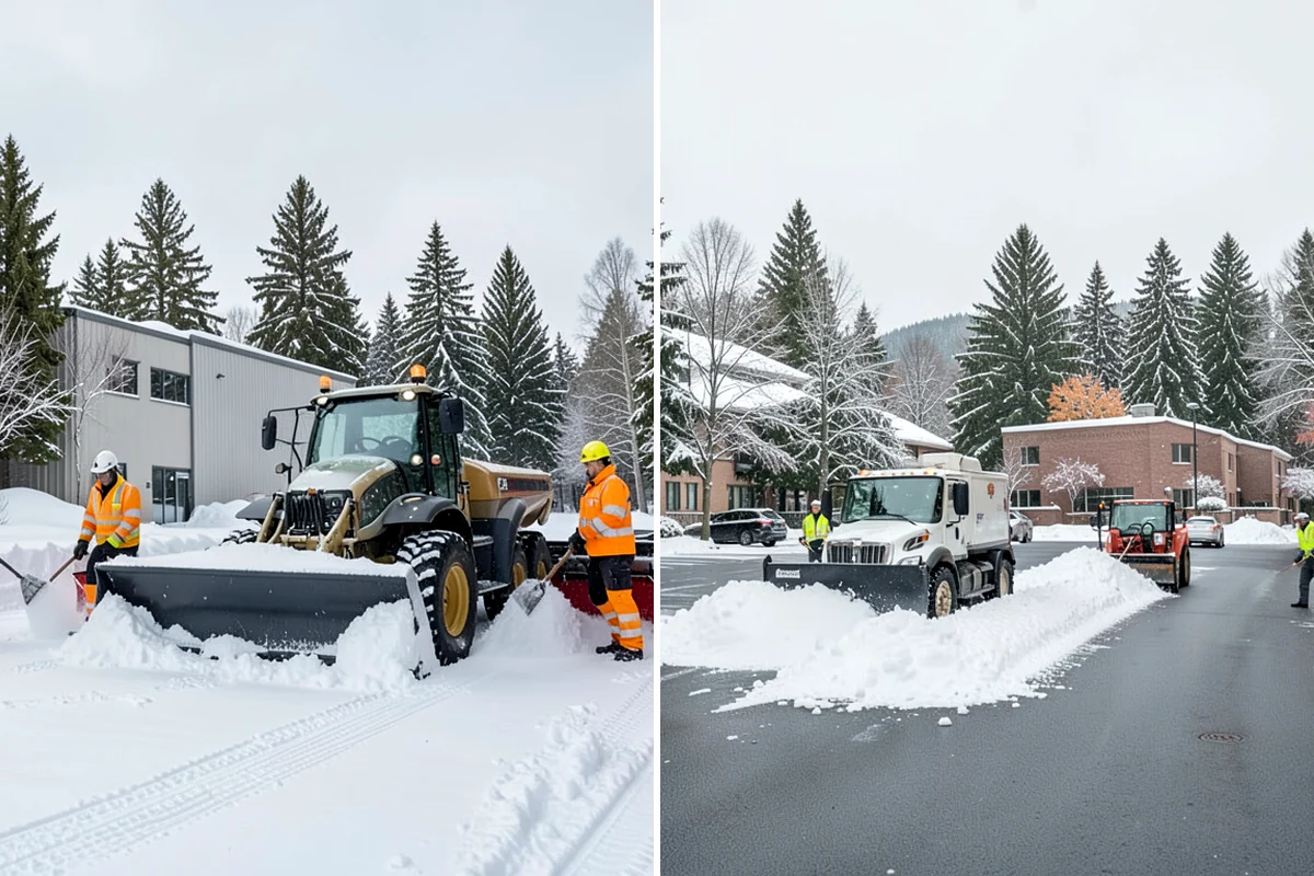 Trigger-Depth Snow Removal in Normandy Park, King County, WA - Set trigger depths for each property zone