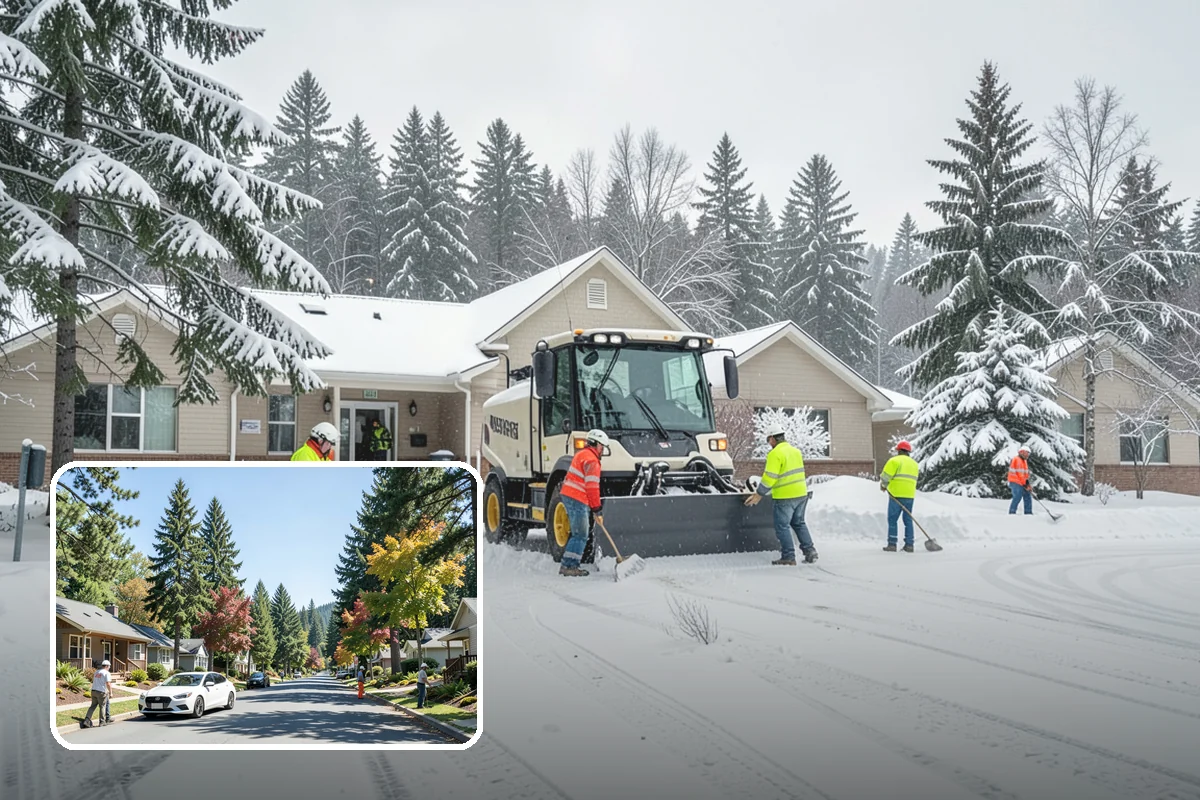 Trigger-Depth Snow Removal in Orting, Pierce County, WA - Starts service at a precise, agreed depth