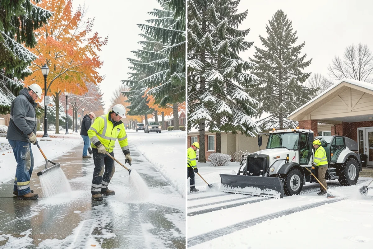 Trigger-Depth Snow Removal in Orting, Pierce County, WA - Set trigger depths for each property zone