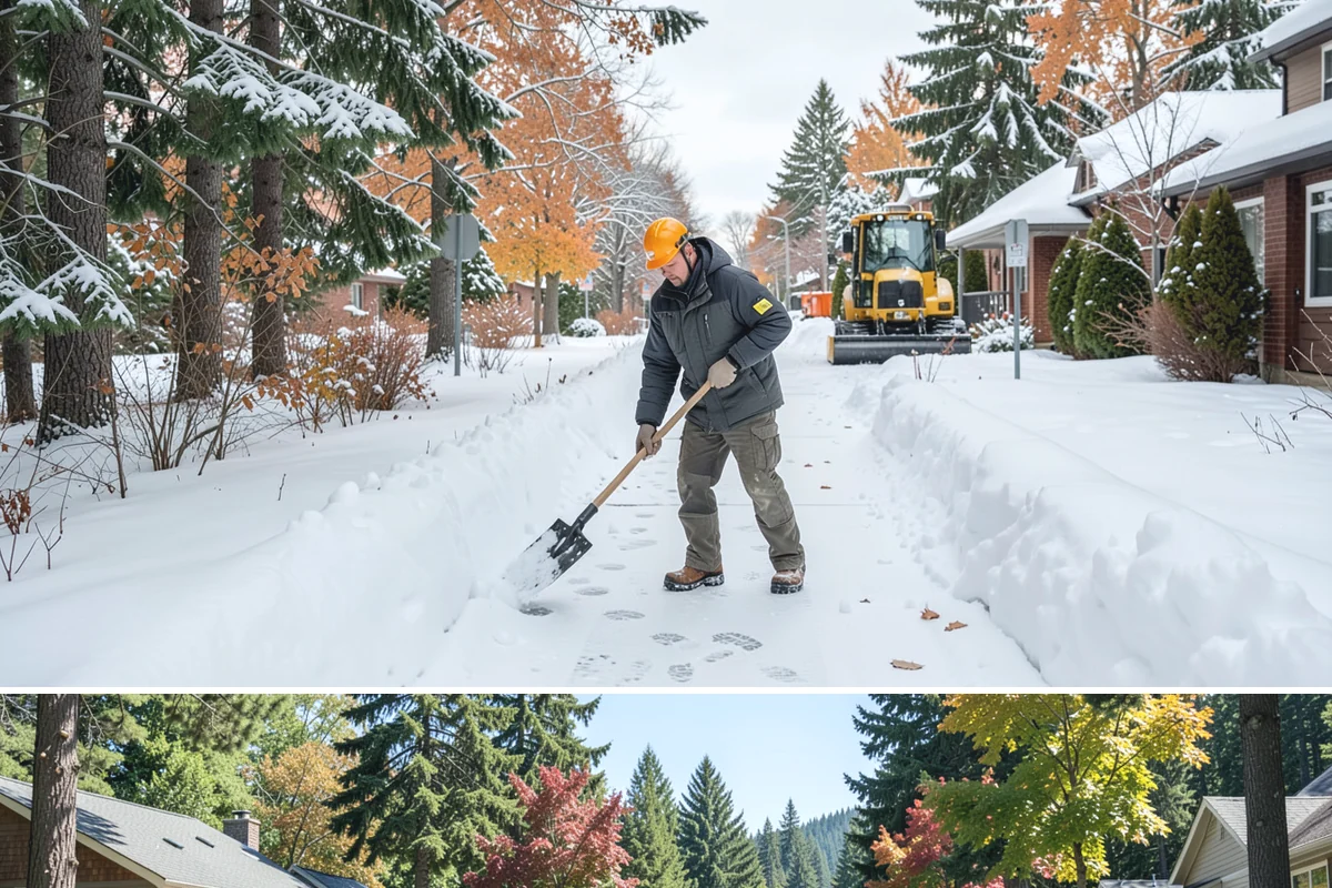 Trigger-Depth Snow Removal in Orting, Pierce County, WA - Active all winter, mobilizing whenever accumulation reaches your set depth during any storm.