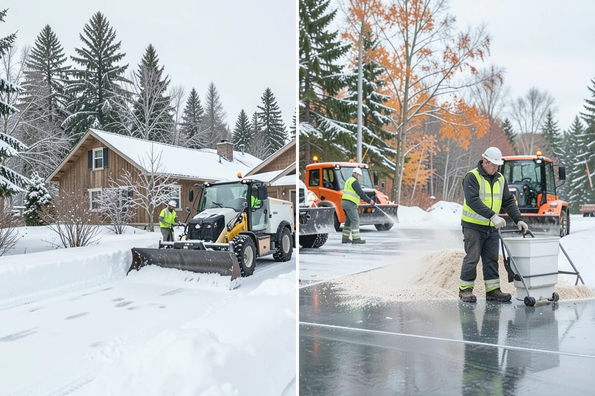 Trigger-Depth Snow Removal in Renton, King County, WA - Set trigger depths for each property zone