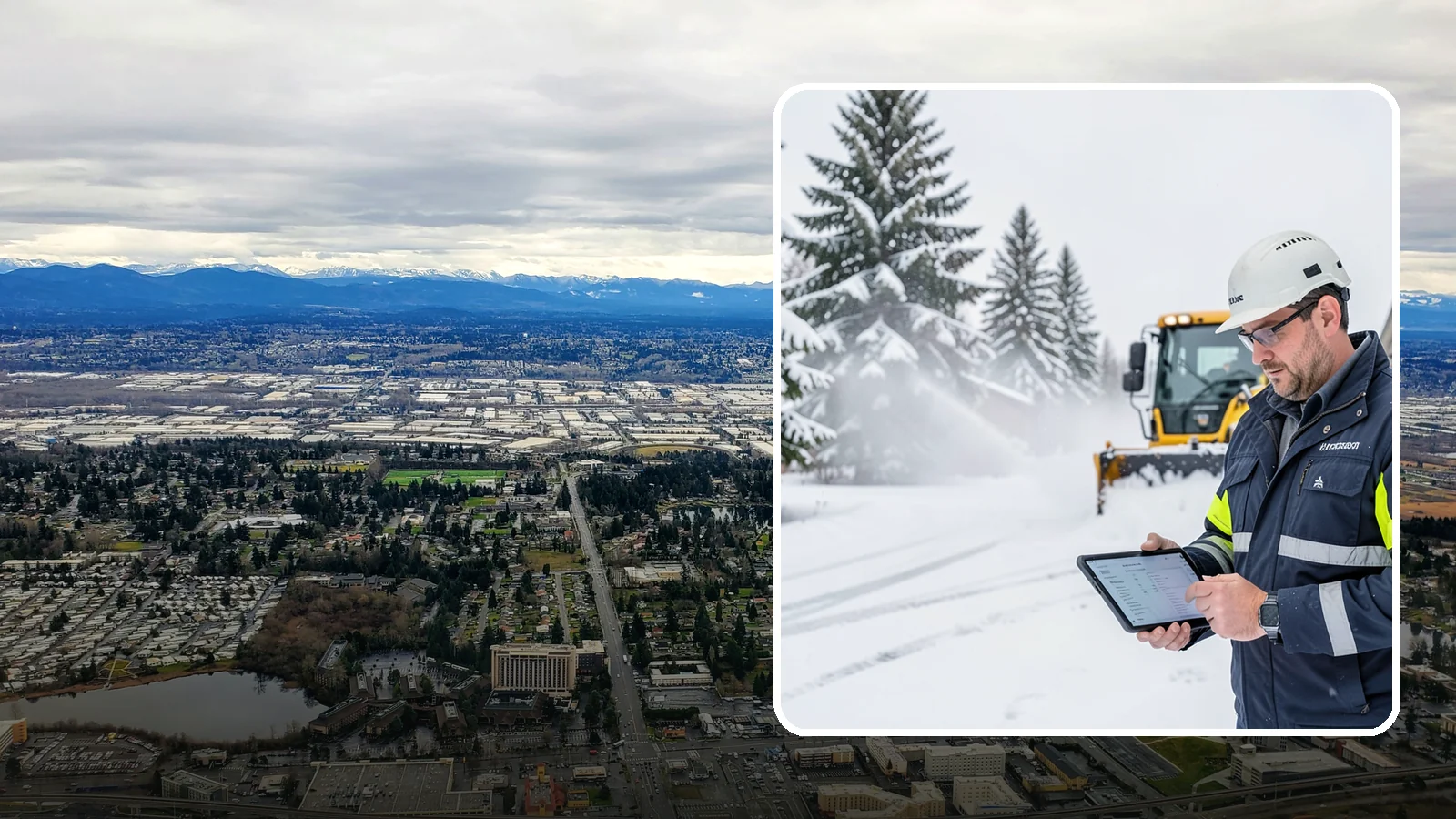 Trigger-Depth Snow Removal in SeaTac, King County, WA - We dispatch automatically once snow reaches your chosen trigger depth so clearing starts at a consistent Western Washington...