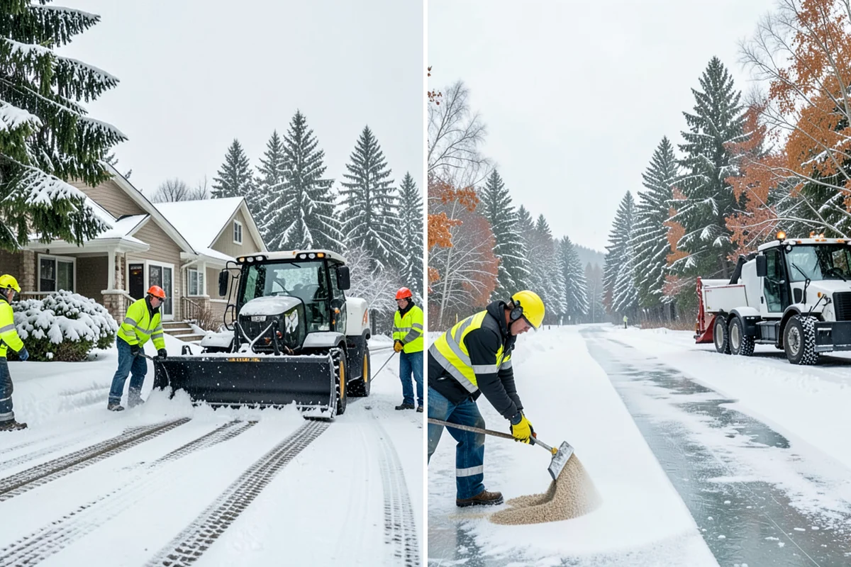 Trigger-Depth Snow Removal in Sedro-Woolley, Skagit County, WA - Set trigger depths for each property zone