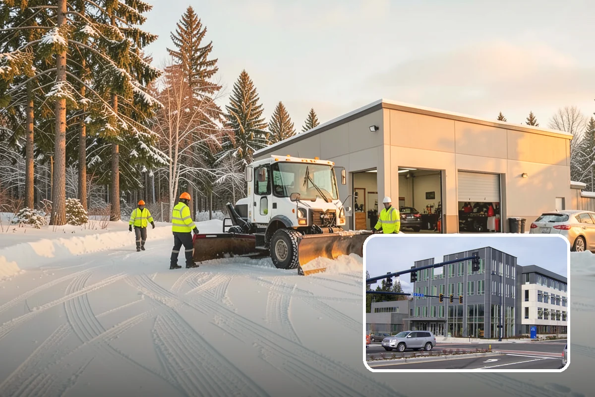 Trigger-Depth Snow Removal in Shoreline, King County, WA - Starts service at a precise, agreed depth