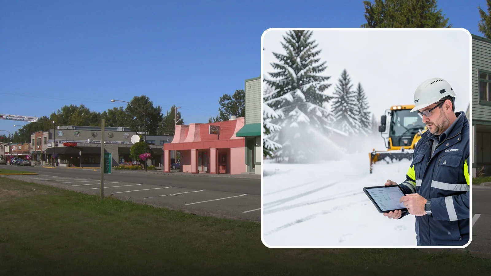 Trigger-Depth Snow Removal in Snoqualmie, King County, WA - We dispatch automatically once snow reaches your chosen trigger depth so clearing starts at a consistent Western Washington...