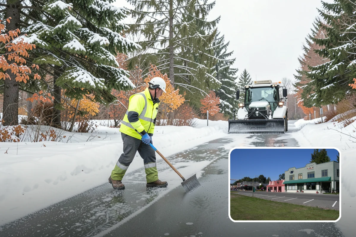 Trigger-Depth Snow Removal in Snoqualmie, King County, WA - Starts service at a precise, agreed depth