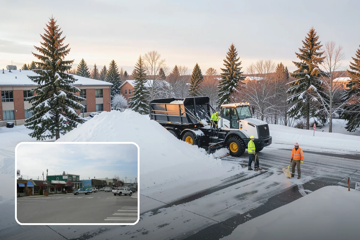 Trigger-Depth Snow Removal in Stanwood, Snohomish County, WA - Starts service at a precise, agreed depth